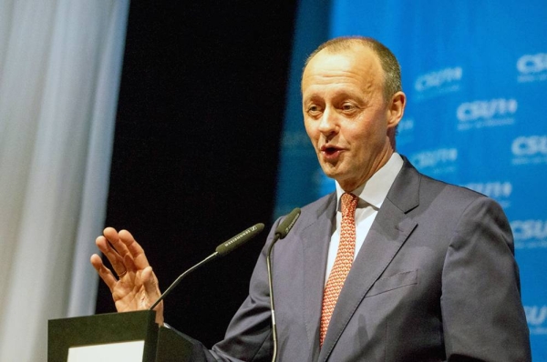 CDU leader Friedrich Merz seen in this file photo