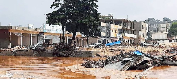 Flooding has struck northeastern regions of Libya. — courtesy National Meteorological Centre, Libya