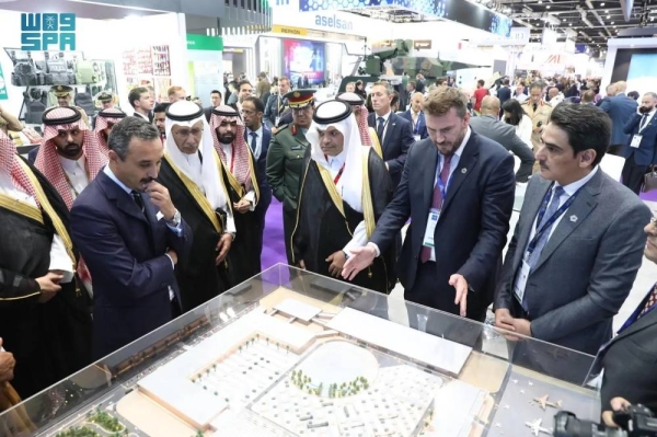 Exhibitor spaces have been completely sold out, five months ahead of the second edition of the World Defense Show, scheduled to take place from Feb. 4 to 8, 2024, in Riyadh. 