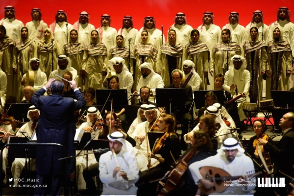 The Saudi National Orchestra and Choir in Paris, 2022 — courtesy photo
