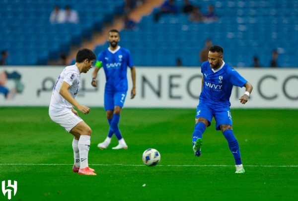 Ali Al-Bulaihi's late goal secured a hard-fought 1-1 draw for Al-Hilal against the Uzbekistani side Navbahor in the AFC Champions League encounter held in Riyadh on Monday