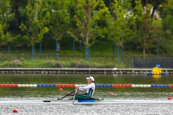  Haya Al-Mami secured the third position finishing in a remarkable time of 9 minutes and 24.60 seconds.