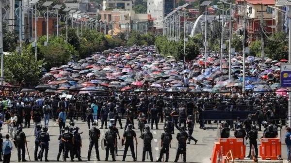 The protests have disrupted classes across 30,000 public schools in Kathmandu