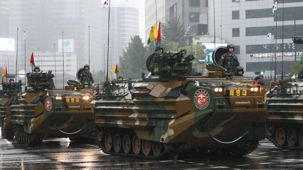 South Korea held a military parade on the streets of Seoul on September 26, 2023