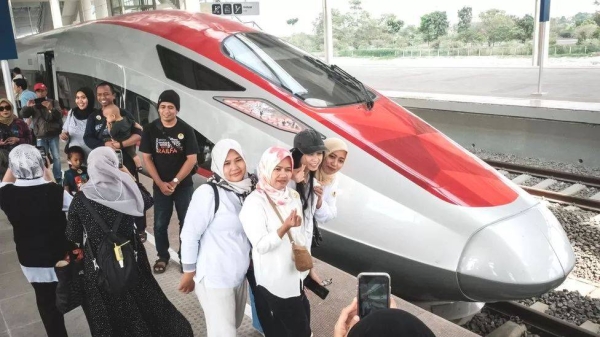 Indonesia's launch of its China-backed high-speed railway will be first of its kind in South East Asia