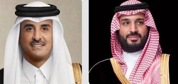 Crown Prince receives written message from Qatari Emir