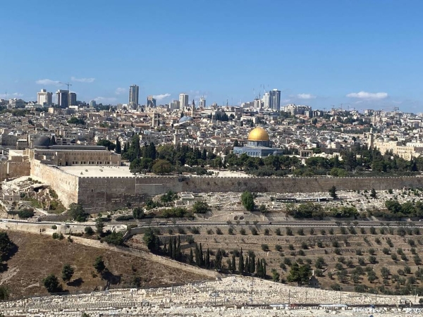 The al-Aqsa compound was unusually empty on Friday as Israeli police appeared to have restricted access to some worshippers. Ivana Kottasova