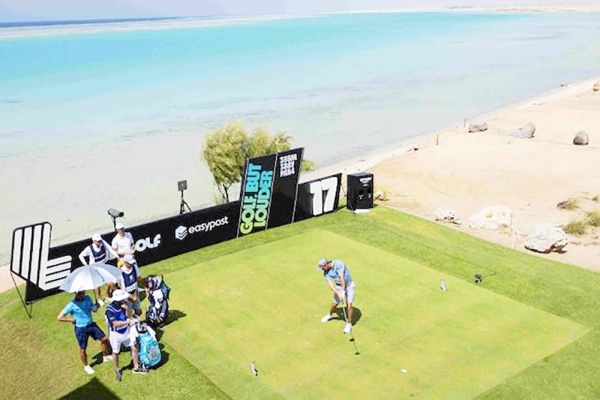 Brooks Koepka of Smash GC leads by three shots heading into Sunday at LIV Golf Jeddah presented by ROSHN.