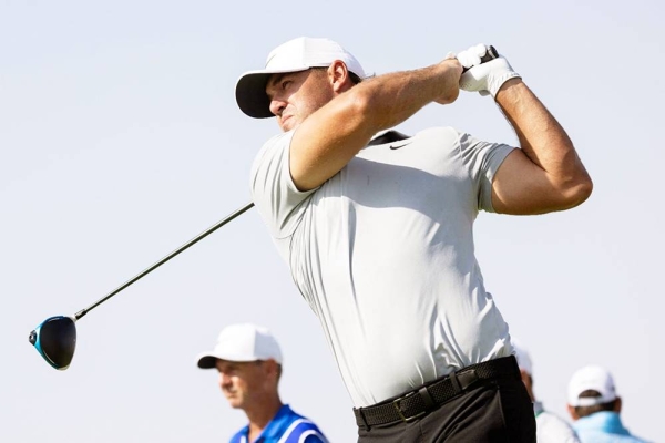 Brooks Koepka of Smash GC leads by three shots heading into Sunday at LIV Golf Jeddah presented by ROSHN.