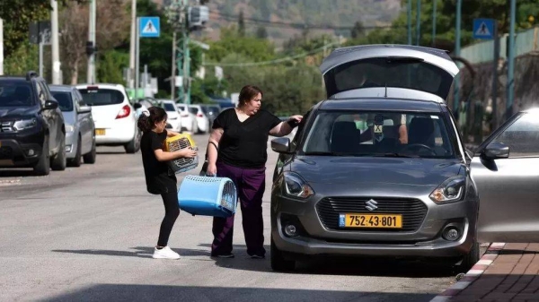 Israel is telling the 20,000 residents of Kiryat Shmona to evacuate after the town was hit by rocket fire