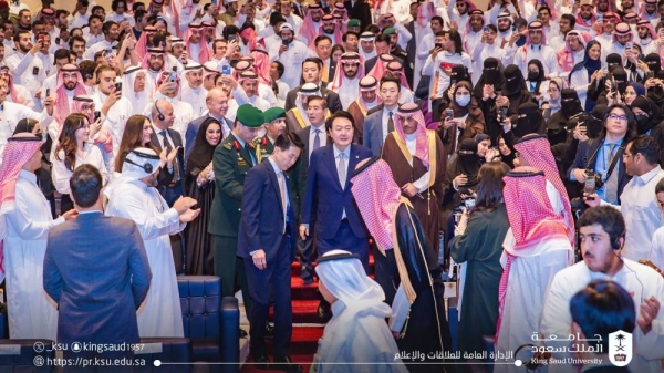 In a compelling address at King Saud University, South Korean President Yoon Suk Yeol outlined a vision for South Korea and Saudi Arabia to reemerge as trailblazers, leading the charge in developing and spearheading new frontiers.