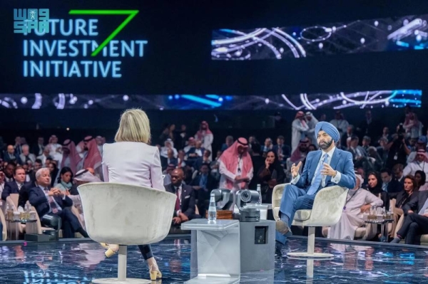 Ajay Banga, president of the World Bank, lauded Saudi Arabia for its proactive efforts in empowering women within the labor market. 