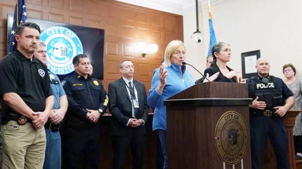 Maine Governor Janet Mills announced the suspected gunman’s body had been found. — courtesy Reuters