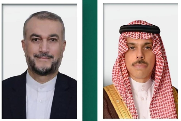 Prince Faisal bin Farhan and José Manuel Albares