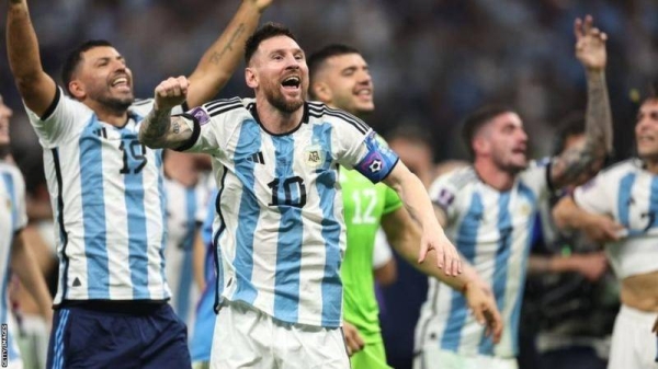 Lionel Messi's Argentina are the current world champions