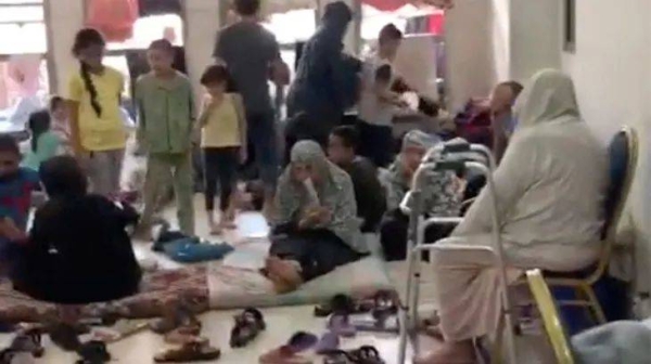 Most of the affected by the attack were women and children,