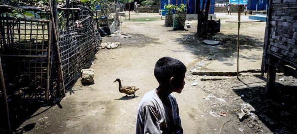 A child at an internally displaced persons (IDP) camp in Myanmar. (file) — courtesy UNICEF/Brown