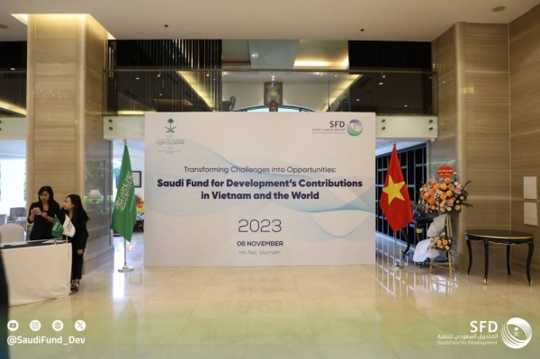 The Saudi Fund for Development (SFD) has highlighted Saudi Arabia’s development efforts in Vietnam and the countries around the world.