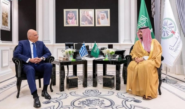 Saudi, Greek defense ministers discuss strengthening ties and address regional concerns