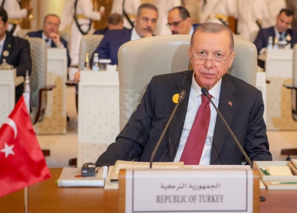 Turkish President Recep Tayyip Erdogan expressed strong criticism against Western countries on Saturday for their silence regarding the ongoing massacre in Palestine.