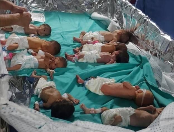 The dozens of premature babies currently being treated at Al-Shifa hospital cannot be moved safely, an aid organisation has said.