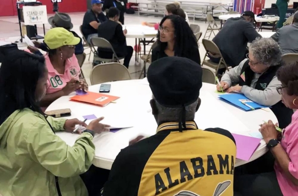 Beverly Cooper held a rally in November to mobilize voters, feeling encouraged by the Supreme Court’s earlier ruling. — courtesy Beverly Cooper