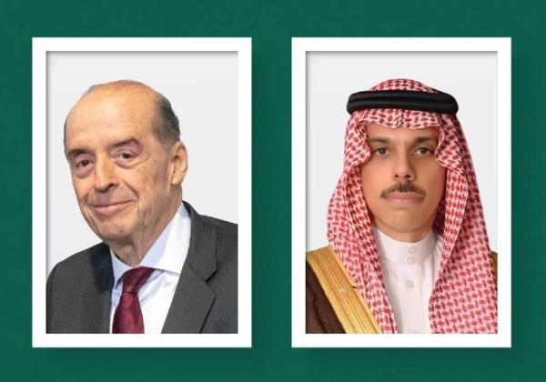 Foreign Minister Prince Faisal Bin Farhan received a phone call from his Colombian counterpart Álvaro Leyva.