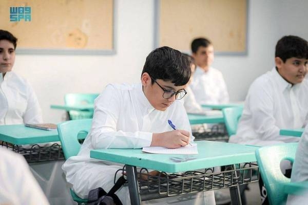 Over 7,360,000 male and female students from all regions and governorates of Saudi Arabia returned to their schools and various educational, academic and training institutions, with the start of the second semester on Sunday. — Courtesy photo