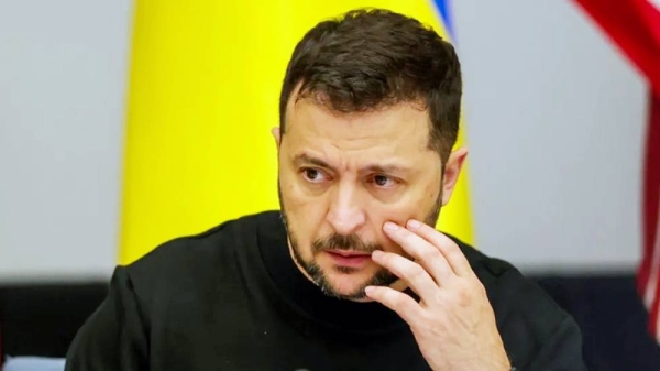 Volodymyr Zelensky was elected as Ukraine’s president in 2019.