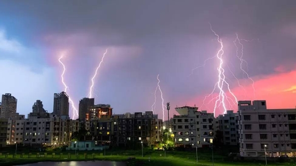 India recorded more than 18 million lightning strikes between April 2020 and March 2021