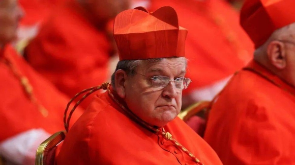 US Cardinal Raymond Burke has been a leader in the Catholic Church for decades