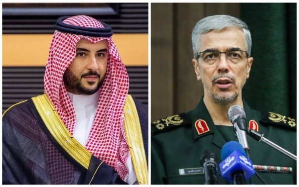 Saudi defense minister, Iran's chief of general staff review bilateral military ties