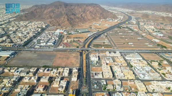 Bridge at intersection of Prince Nayef and Al-Salam roads in Madinah inaugurated