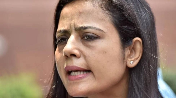 Mahua Moitra was an MP from the opposition Trinamool Congress