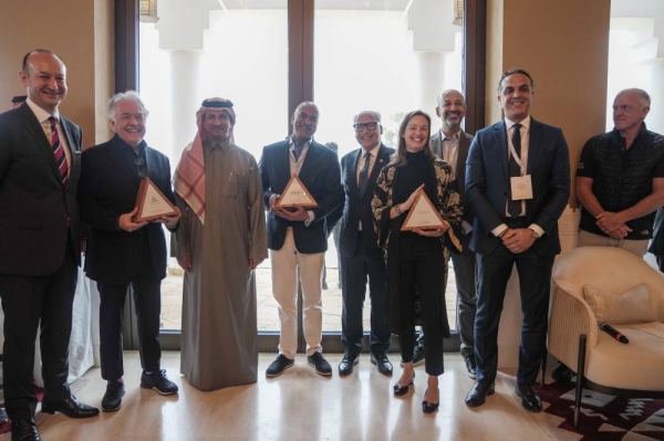 Diriyah marked the start of its first-ever Bashayer event on Wednesday with the groundbreaking of three luxury hotels — Aman, Oberoi, and Six Senses, all located within the heart of Diriyah.