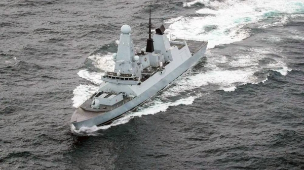 British warship Diamond shoots down suspected attack drone in Red Sea