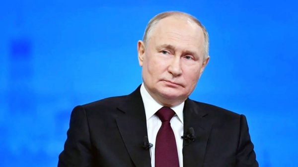 Russian President Vladimir Putin said in an interview by Russian state broadcaster Russia 1, before Finland joined NATO “there were no problems, but now there will be.” — courtesy Sputnik/Reuters