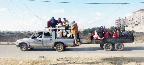 People fleeing fighting in Gaza continue to search for safe places to shelter in the enclave. — courtesy UNICEF/Eyad El Baba