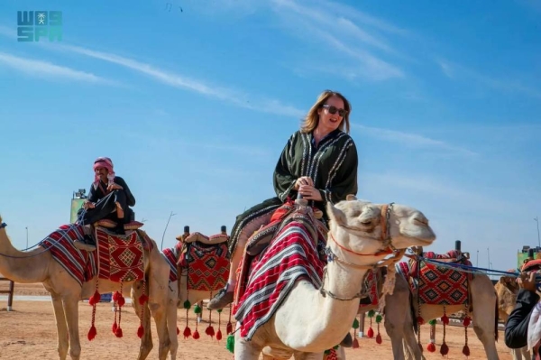 Saudi Arabia's Ministry of Tourism has announced on Tuesday a historic surge in its inbound tourism for the first half of 2023.