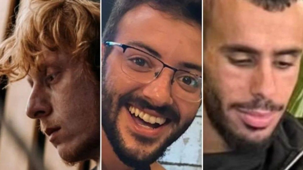 Hostages Yotam Haim, Alon Shamriz and Samer Talalka were accidentally killed by the Israeli military in Gaza