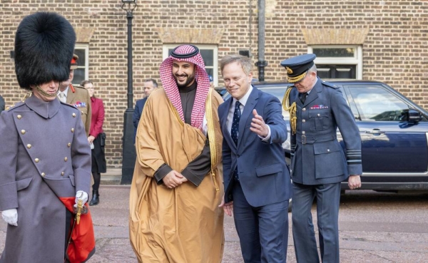 UK defense secretary hosts Saudi counterpart at Lancaster House in London