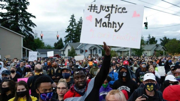 Manuel Ellis: US jury clears police officers in death of unarmed black man