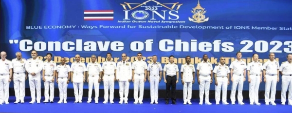 Chiefs of navies and senior officials from 25 member countries discussed ways to step up maritime cooperation, address challenges in the vast expanse and strengthen its security structure.
