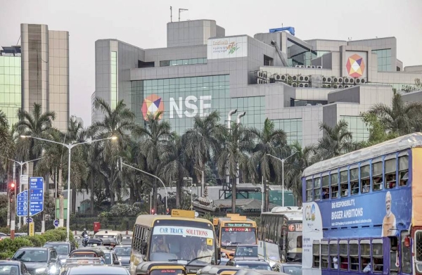 National Stock Exchange of India Ltd. (NSE) building in Mumbai, India. — courtesy Getty Images