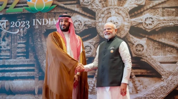 Crown Prince receives phone call from Indian PM Modi