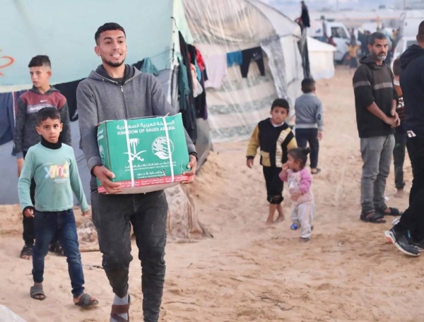 Saudi aid campaign for Gaza raises over SR600 million