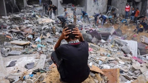 More than 21,800 people have been killed in Gaza, mostly children and women
