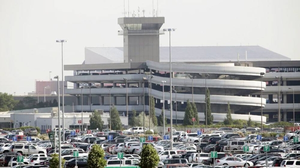 The plane the man crawled inside at Salt Lake City International Airport was headed for San Francisco. The flight was later canceled. — courtesy AP/File