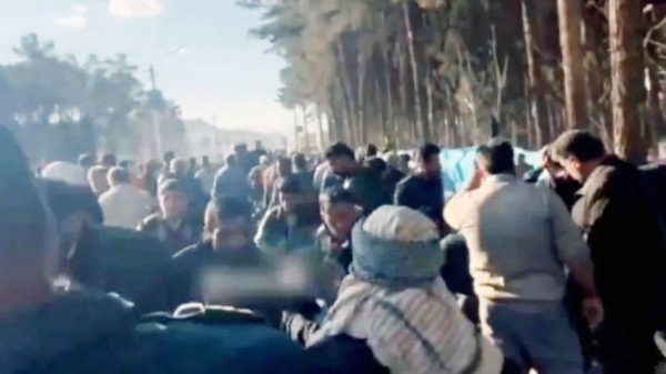One video shared online purportedly showed bystanders helping the wounded after the blasts in Kerman. — courtesy Social Media