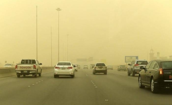 During the year 2023, the Riyadh city recorded 12 ‘dust condition’ days, with a decrease of 71 percent, while Turaif governorate in the Northern Border Region recorded 10 dust condition days in the same period, with a decrease of 78 percent.